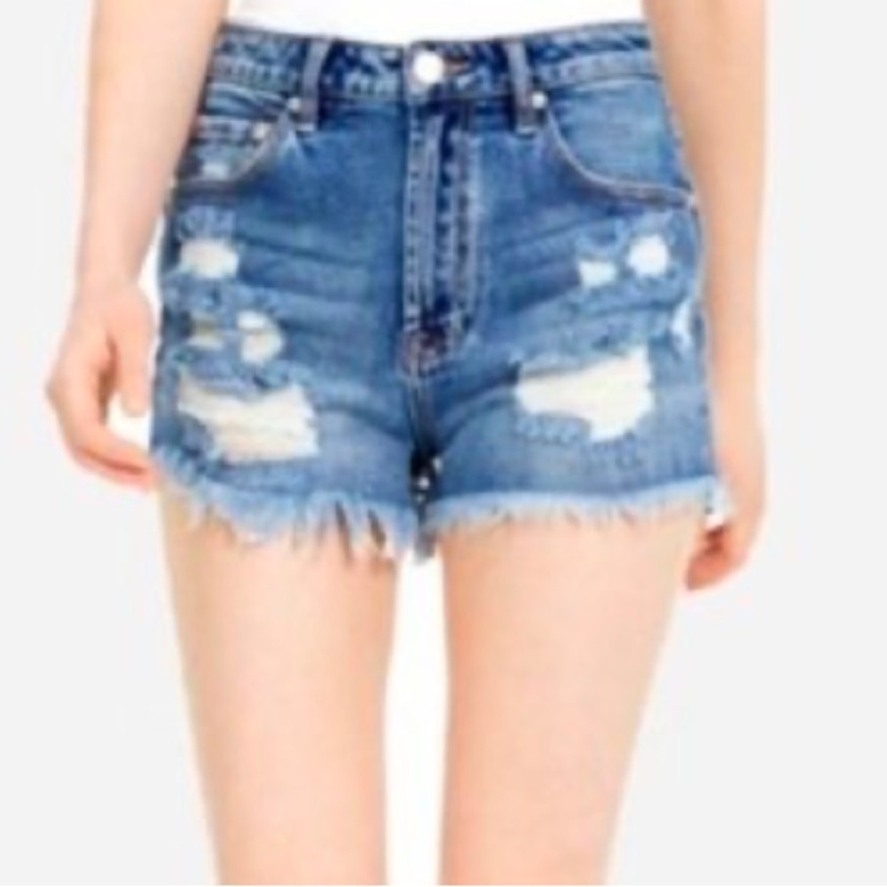Kendall & Kylie The Icon Short 0/24 Dark Blue
